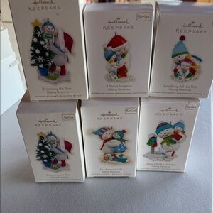Hallmark Keepsake making memories Ornament Collection